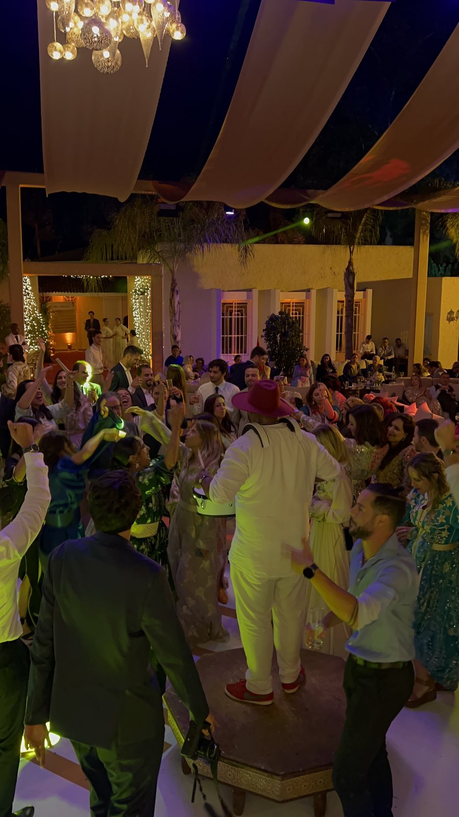 Piste de danse illuminée LED à Rabat